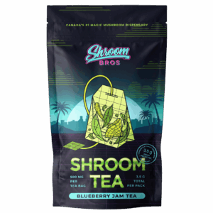 blueberry jam magic mushroom tea - shroom bros