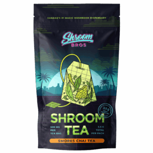 smores chai magic mushroom tea - shroom bros