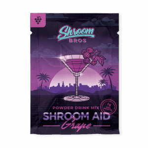 Shroom Aid Drink Mix for a convenient and delicious way to consume our Canadian Magic Mushrooms.. Each packet contains 1 gram of psylocibin.